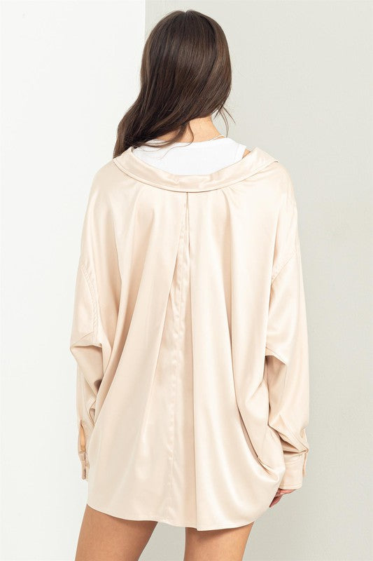 Completely Charmed Oversized Top in 2 colors