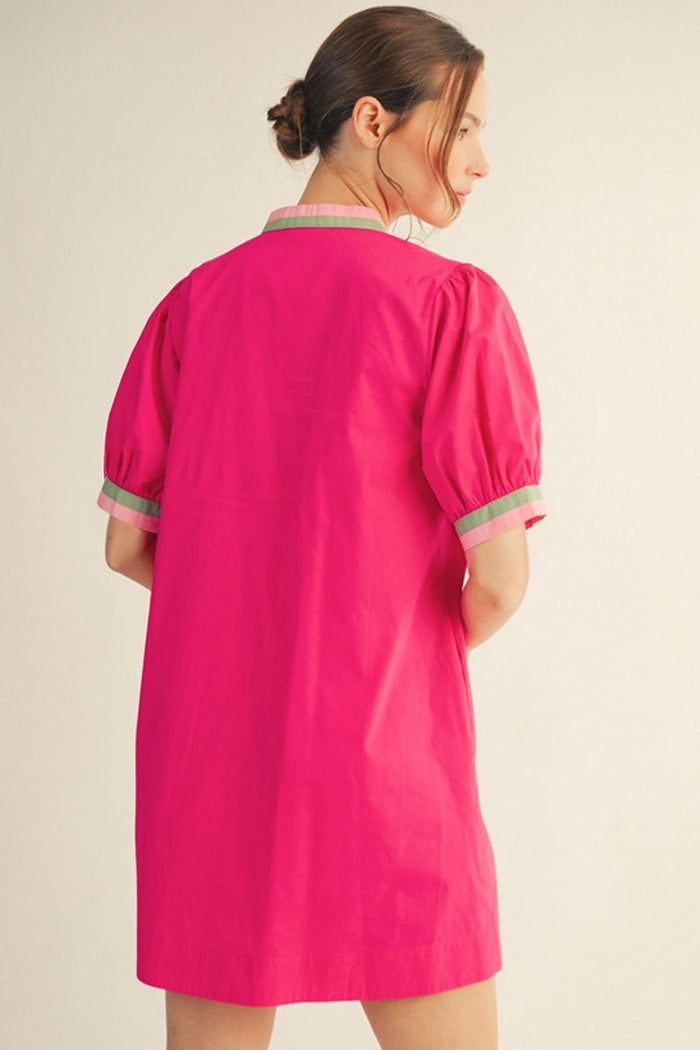 S26 Shift Mini Dress