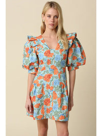 S26 Kayla Floral Mini Dress