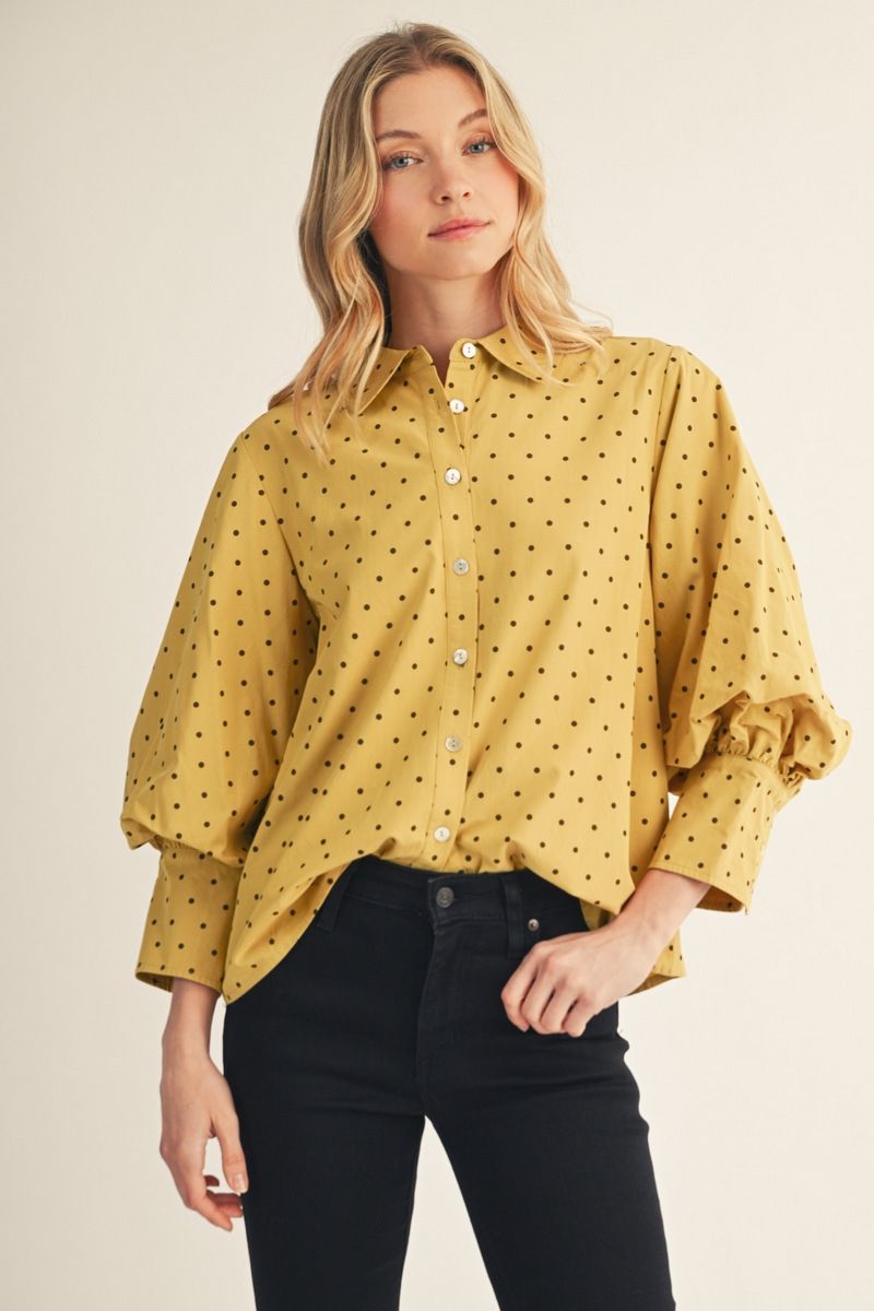 F26 Bishop Sleeve Top