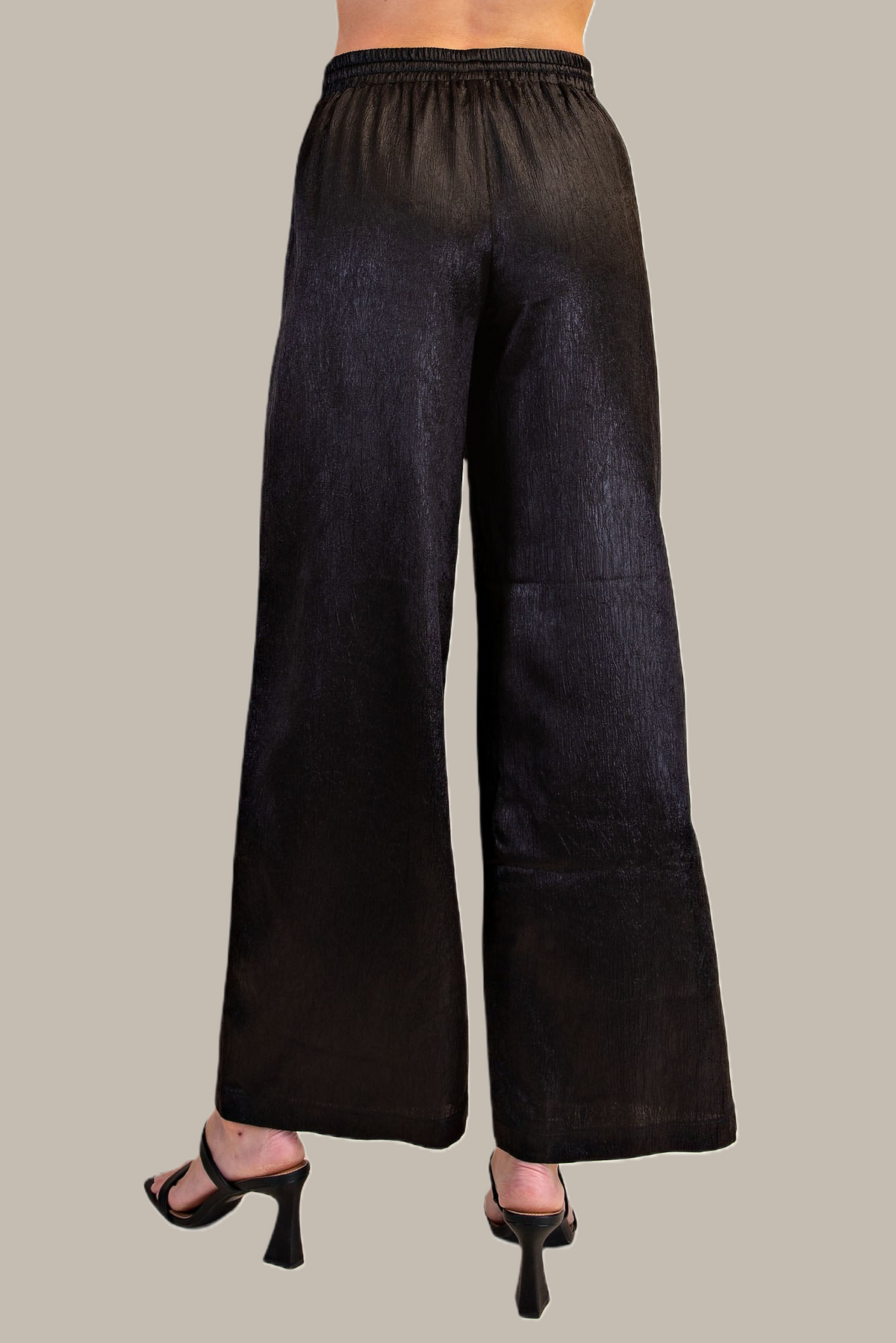 F26 Metallic Flowy Pant