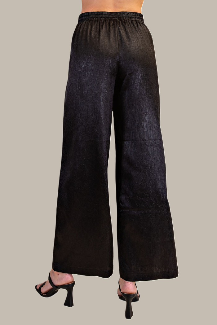 F26 Metallic Flowy Pant