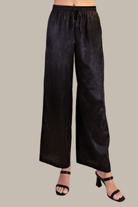 F26 Metallic Flowy Pant