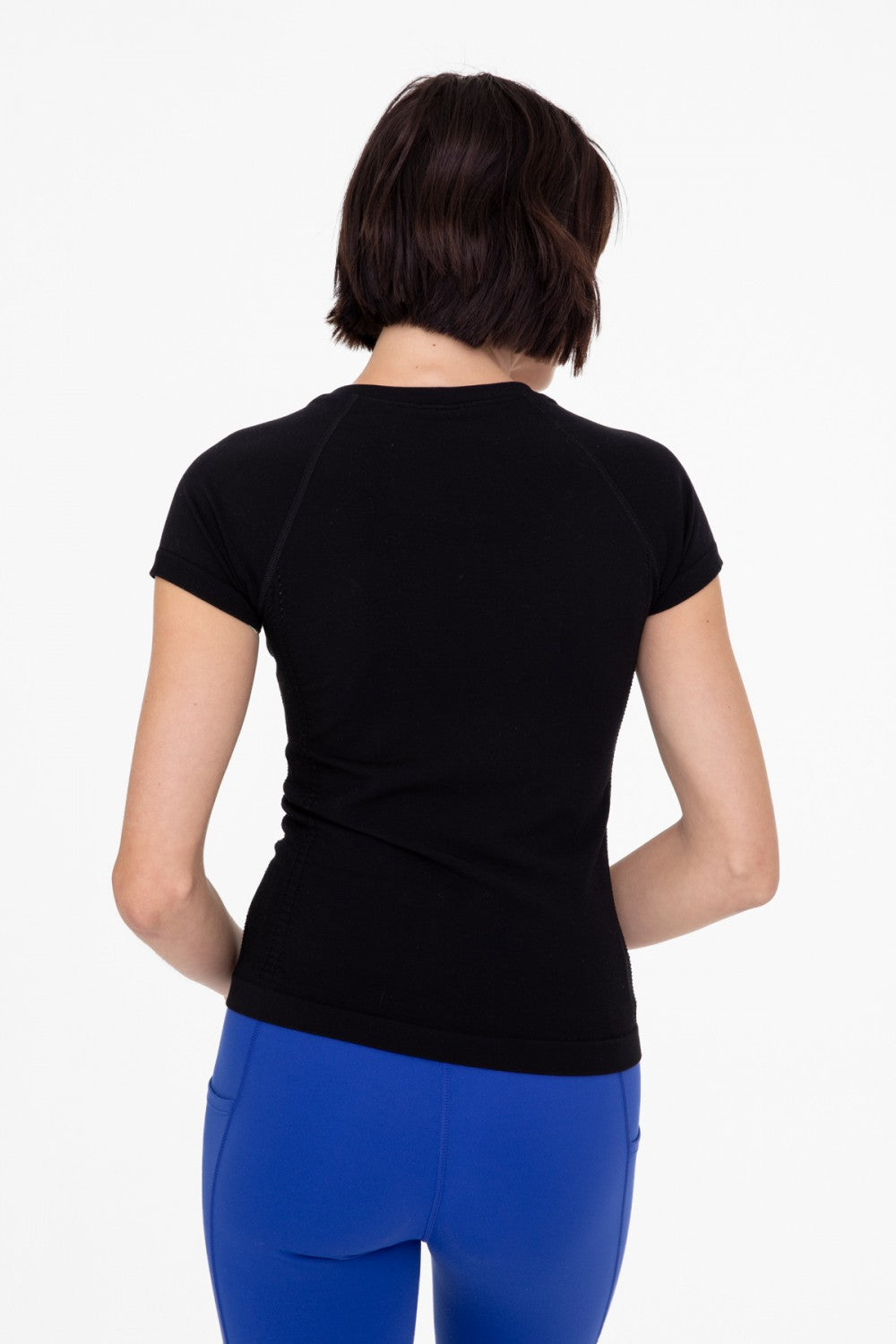 Seamless Perforated Tee in 2 colors