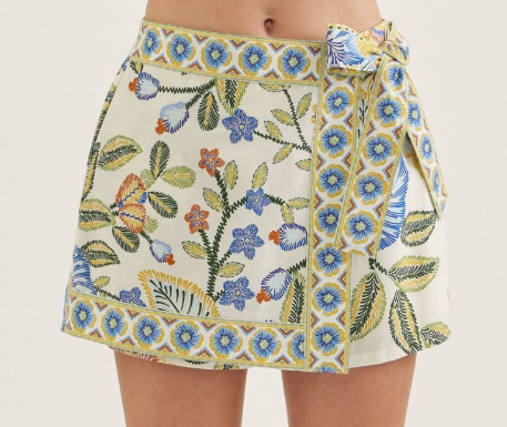 SU26 Botanical Skort