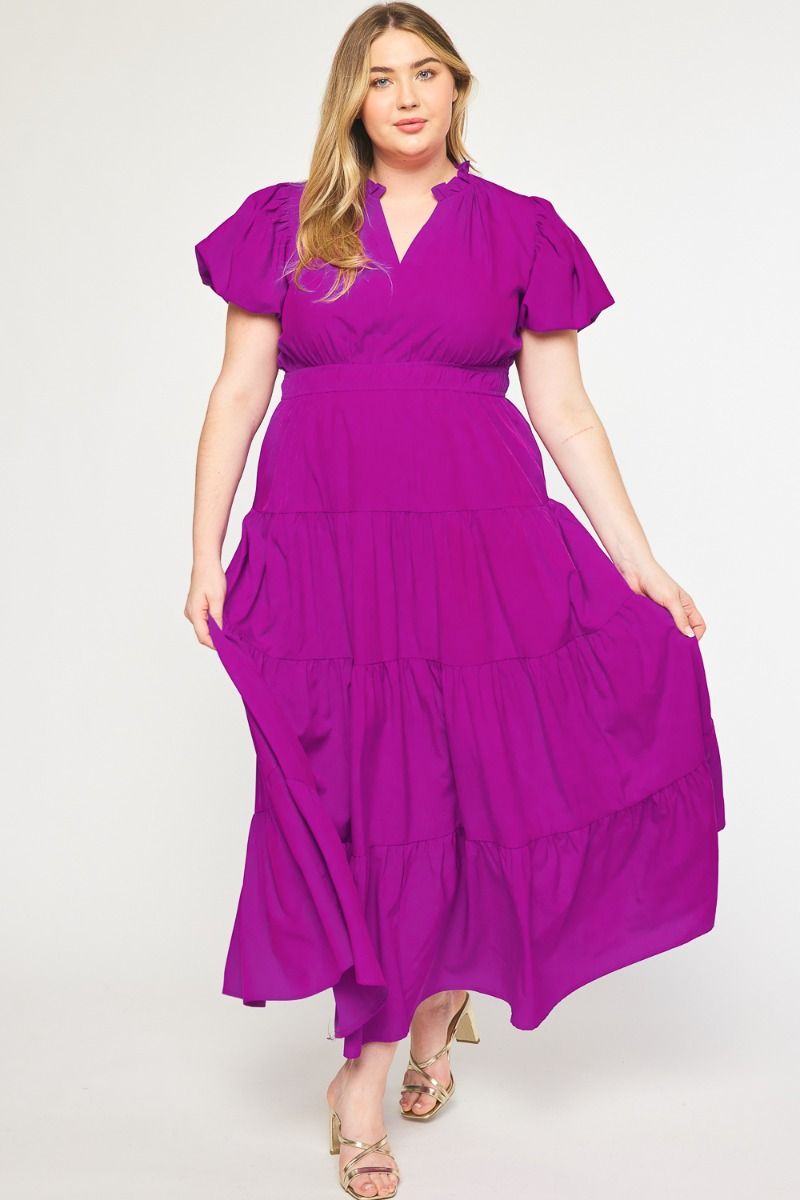 Hear the Applause Dress in 3 colors - Curvy Sizes