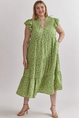 The Perfect Spring Day Dress in 2 colors - Curvy Sizes