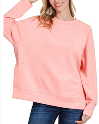 The Scuba Pullover with Side Slits
