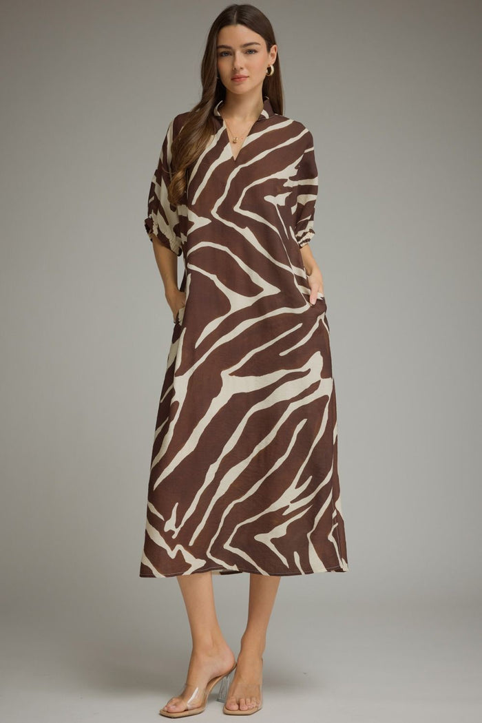 F26 Lovely Zebra Dress