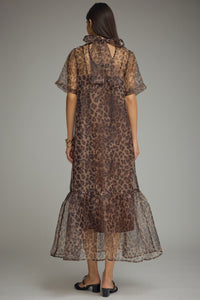 F26 Organza Animal Midi