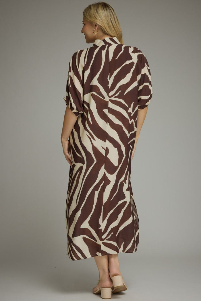 F26 Lovely Zebra Dress Curvy