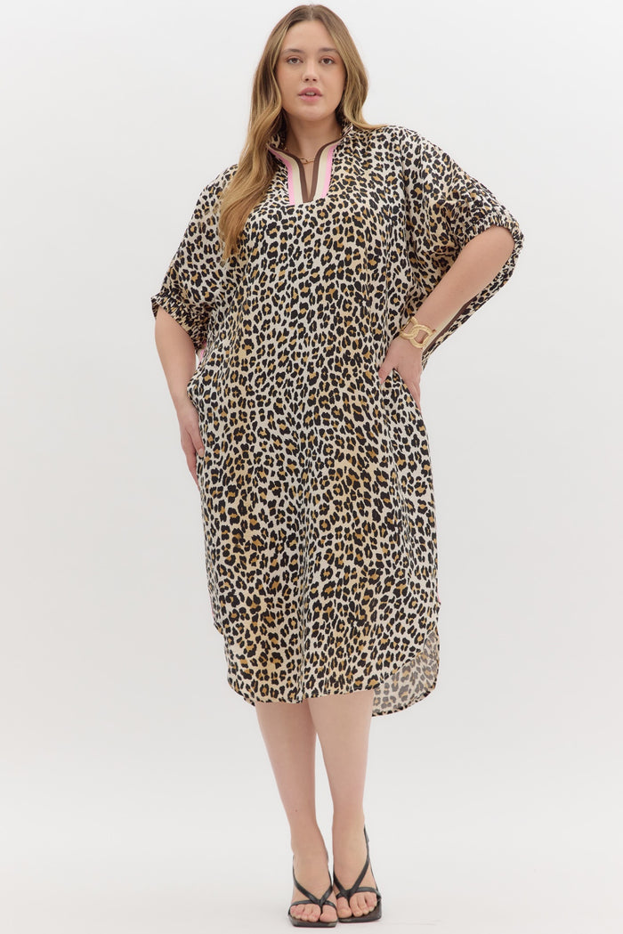 The Wild Side Dress in Curvy