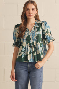 F26 Fall Floral Top