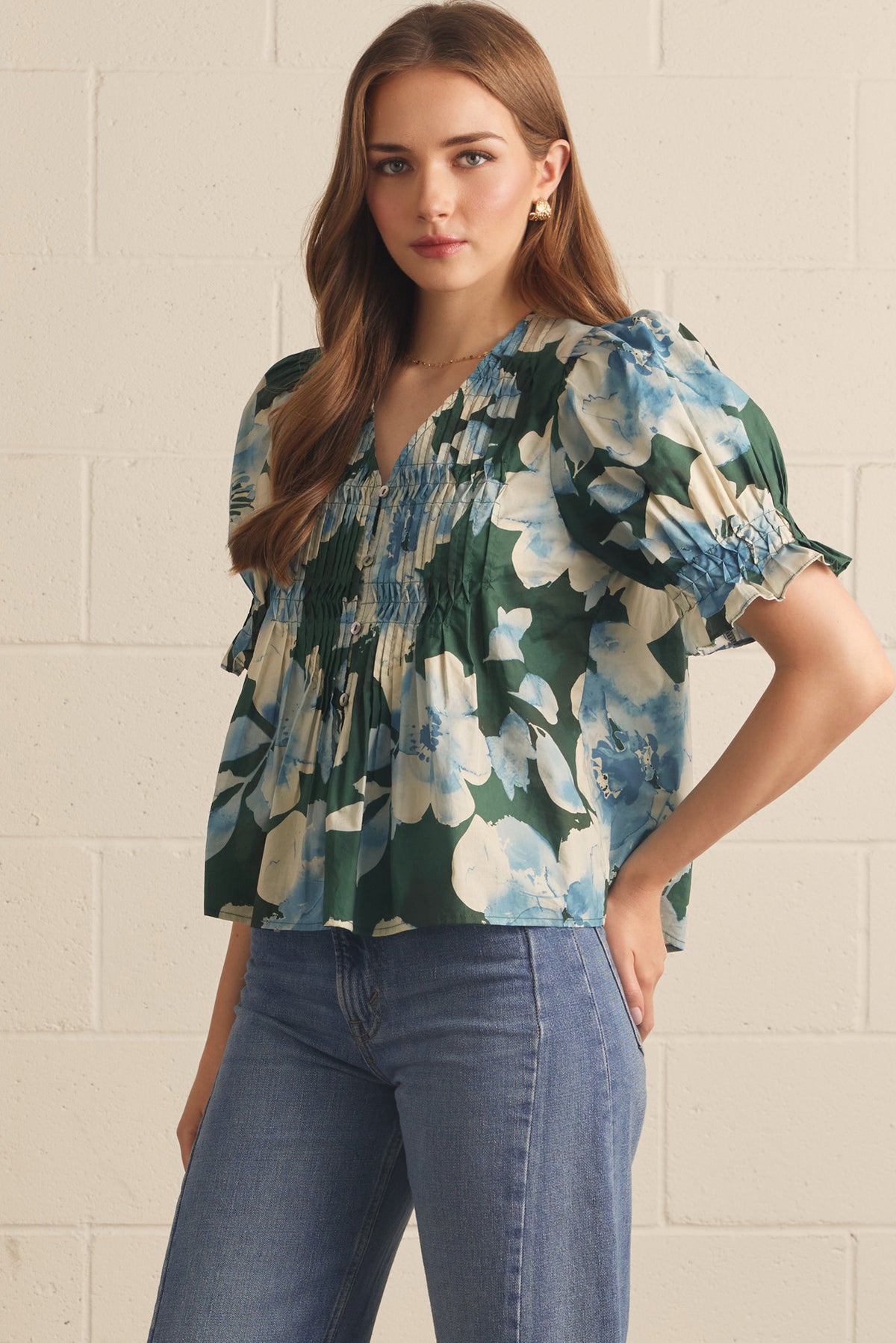 F26 Fall Floral Top