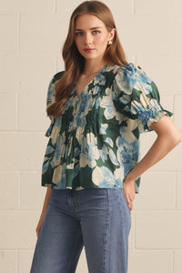 F26 Fall Floral Top