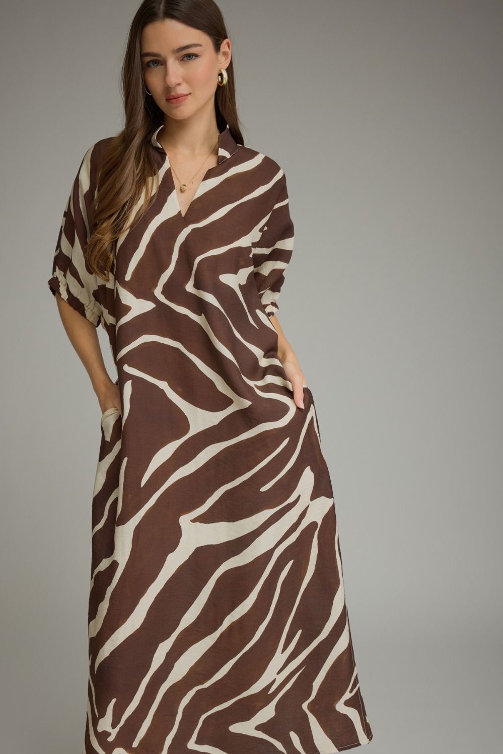 F26 Lovely Zebra Dress