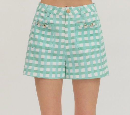 SU26 Gingham Short