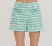 SU26 Gingham Short