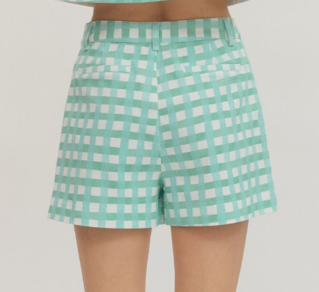 SU26 Gingham Short