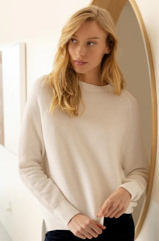 Multiples High Neck Sweater in Curvy Sizes