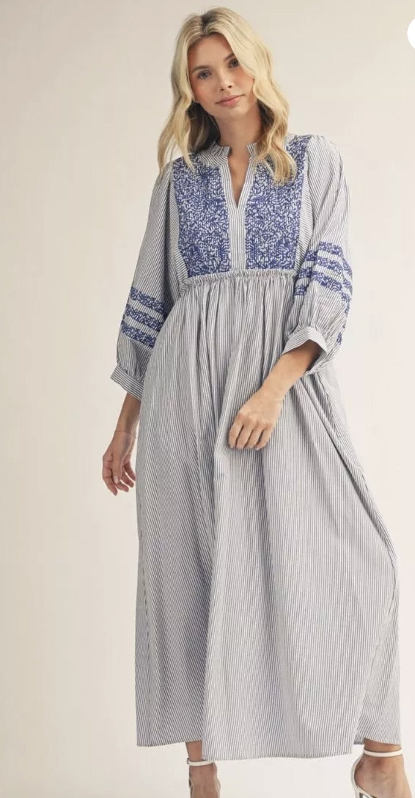 S26 Charlotte Stripe Dress