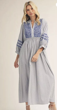 S26 Charlotte Stripe Dress