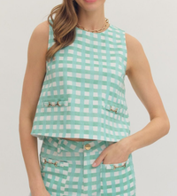 SU26 Gingham Top