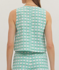 SU26 Gingham Top