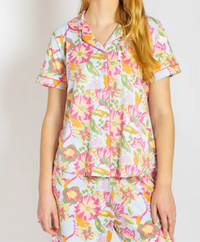 S26 Button Up Sleep Shirt
