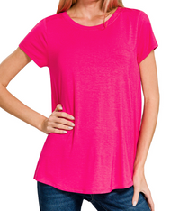 S26 Basic Round Nk Tee