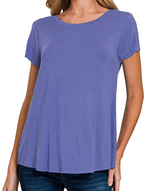 S26 Basic Round Nk Tee