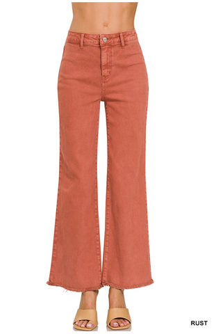 Fiona Super High Rise Wide Leg Jeans in Pine – Lee's Kloset