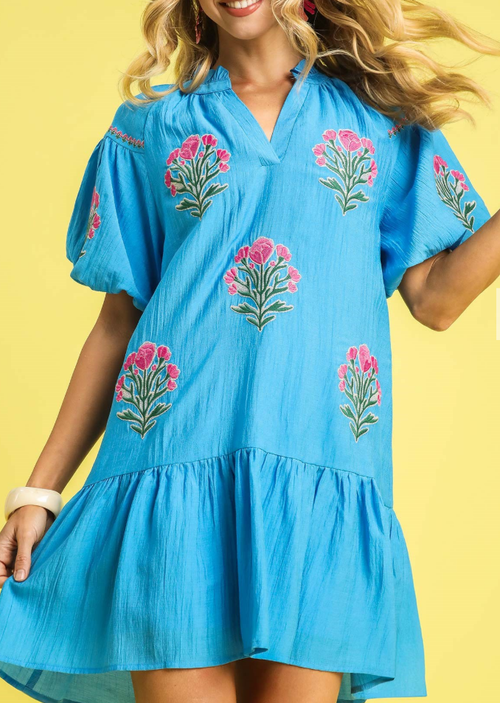 The Ocean Blue Dress