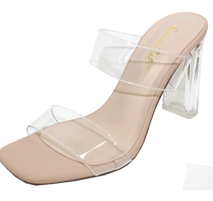 The Shia Clear Heel