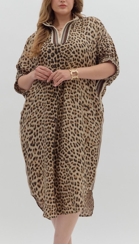 The Wild About Animal Dress in Curvy