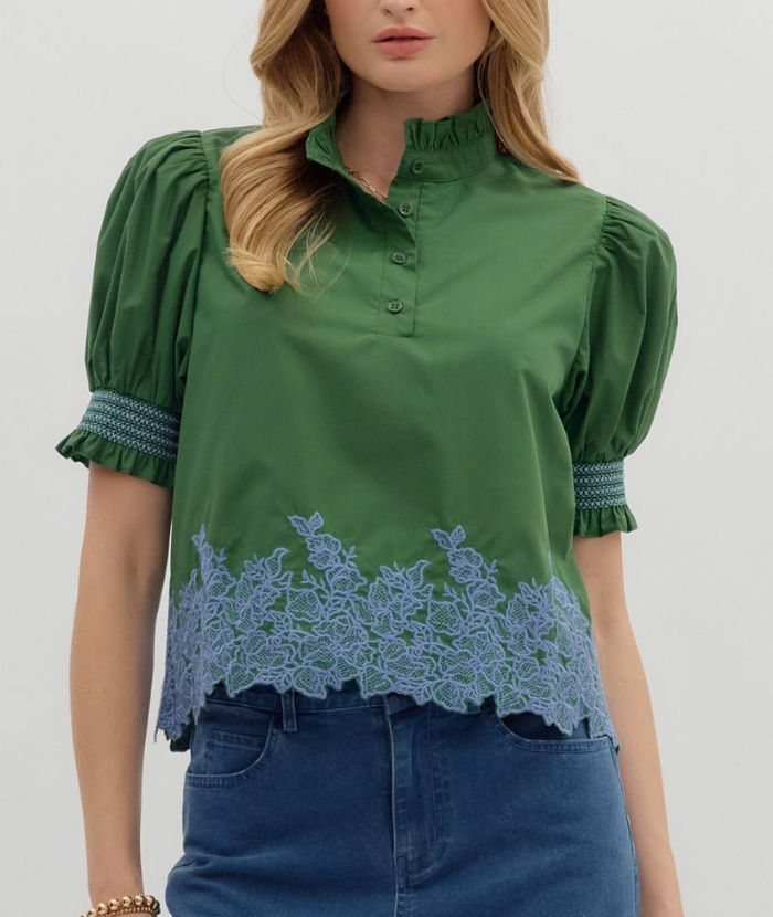 The  Hemline Decor Top