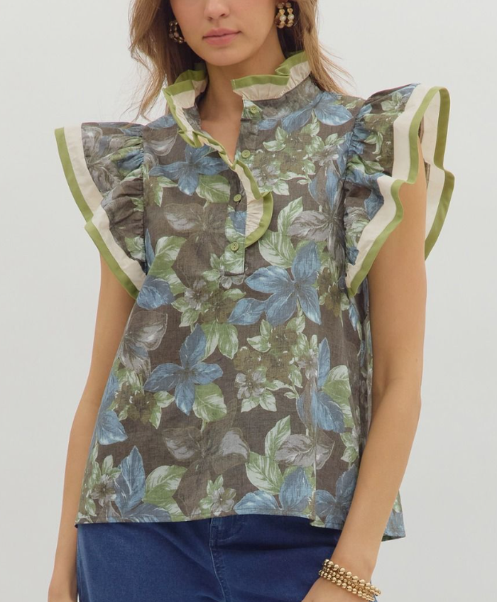 The Ashton Floral Top