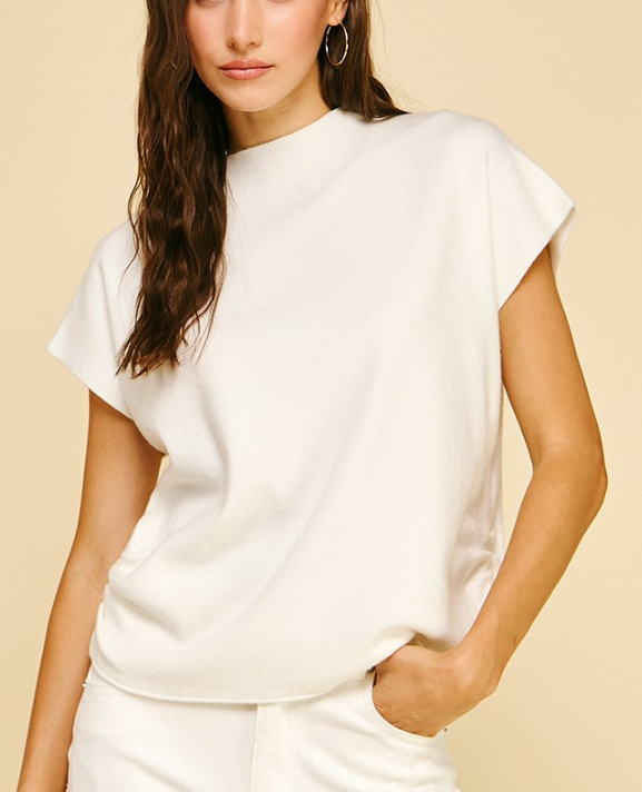The Side Shirring Sweater