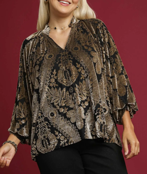 The Lovely Velvet Top