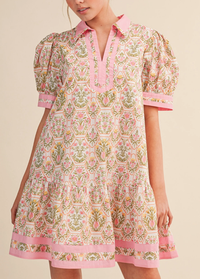 S26 The Pink Floral Dress