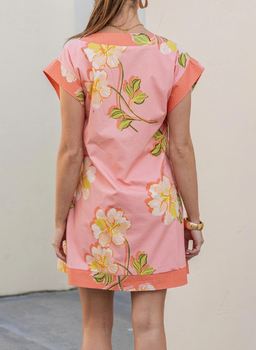 S26 Tropical Hibiscus Dress
