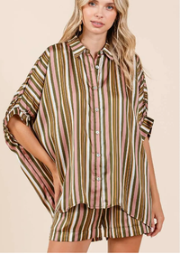 F26 Multi Stripe Top