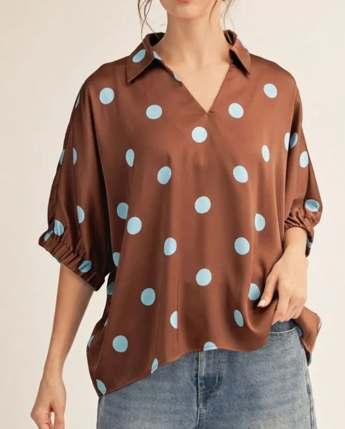 F26 Polly Dot Top