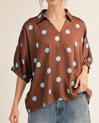 F26 Polly Dot Top