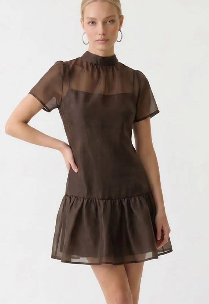 F26 Organza Mini Dress