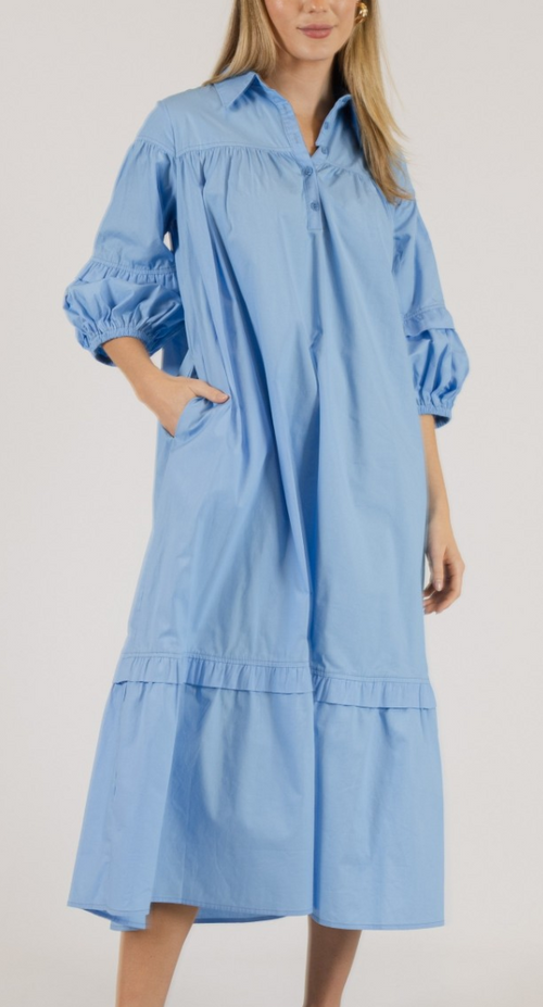 The Blue Beauty Midi Dress