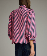 F26 Bows & Stripes Top