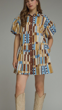 F26 Abstract Abbi Dress