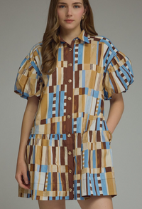 F26 Abstract Abbi Dress