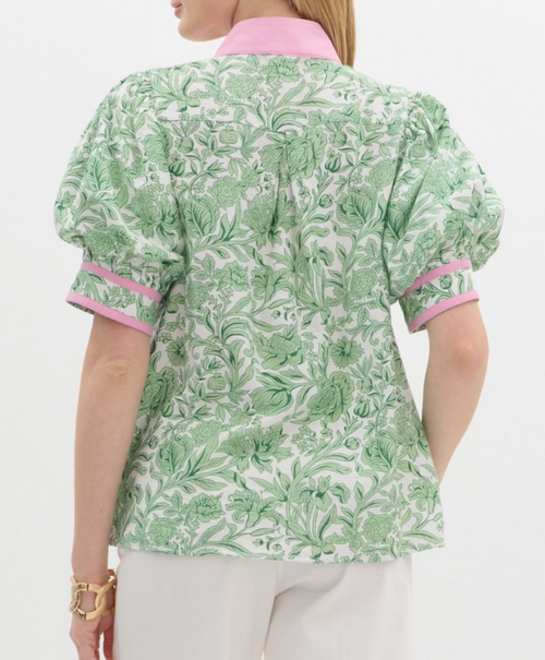 It's A Garden Party Top